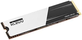 KLEVV CRAS C910 1TB M.2 2280 NVMe PCIe Gen4x4 Laptop & Desktop Internal SSD Heatsink Included, up to 5000MB/s (K01TBM2SP0-C91) : Electronics