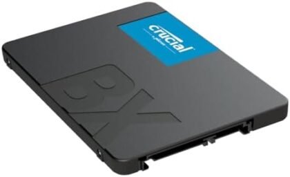 Crucial BX500 1TB 3D NAND SATA 2.5-Inch Internal SSD, up to 540MB/s - CT1000BX500SSD1, Solid State Drive : Electronics