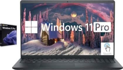 Dell Inspiron Touchscreen Laptop, 15.6" Business & Student Laptop Computer, Windows 11 Pro Laptop 32GB RAM 1TB SSD, Intel i5-1155G7 Processor, Full HD IPS Display, Numeric Keypad, HDMI, Carbon Black : Electronics