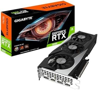 GIGABYTE GeForce RTX 3060 Gaming OC 12G (REV2.0) Graphics Card, 3X WINDFORCE Fans, 12GB 192-bit GDDR6, GV-N3060GAMING OC-12GD Video Card : Electronics