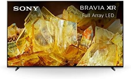 Sony 65 Inch 4K Ultra HD TV X90L Series: BRAVIA XR Full Array LED Smart Google TV with Dolby Vision HDR and Exclusive Features for The PlayStation® 5 XR65X90L- Latest Model,Black : Electronics