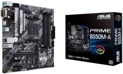 ASUS Prime B550M-A WiFi II AMD Micro ATX Motherboard with PCIe 4.0, WiFi 6, ECC Memory, HDMI 2.1, RGB Header : Electronics