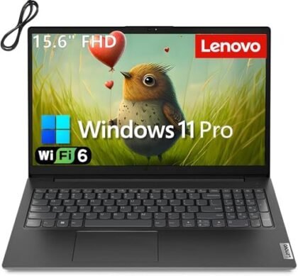 Lenovo 15.6" FHD Laptop Computer for Business and Student, Intel Dual Core Processor, 32GB DDR4 RAM, 1TB PCIe SSD, WiFi 6, BT 5.2, Type-C, HDMI, Numeric Keypad, Black, Windows 11 Pro, Wendbo Cable : Electronics