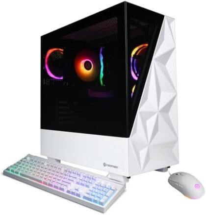 CyberPowerPC Gamer Xtreme VR Gaming PC, Intel Core i7-14700F 2.1GHz, GeForce RTX 5060 Ti 16GB, 16GB DDR5, 1TB PCIe 4.0 SSD, WiFi Ready & Windows 11 Home (GXiVR8040A17) : Electronics