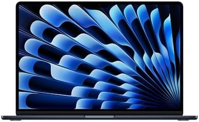 Apple 2025 MacBook Air 15-inch Laptop with M4 chip: Built for Apple Intelligence, 15.3-inch Liquid Retina Display, 16GB Unified Memory, 256GB SSD Storage, 12MP Center Stage Camera, Touch ID; Midnight : Electronics