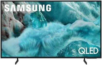 Samsung 55-Inch Class QLED Q7F Series Samsung Vision AI Smart TV (2025 Model, 55Q7F) Quantum HDR, Object Tracking Sound Lite, Q4 AI Gen1 Processor, 4K upscaling, Gaming Hub, Alexa Built-in : Electronics