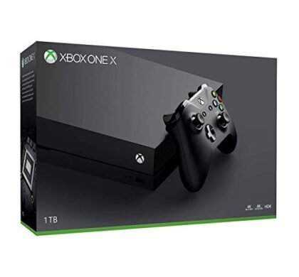 Microsoft Xbox One X 1TB Console with Wireless Controller: Enhanced, HDR, Native 4K, Ultra HD (2017 Model) (Renewed) : Video Games