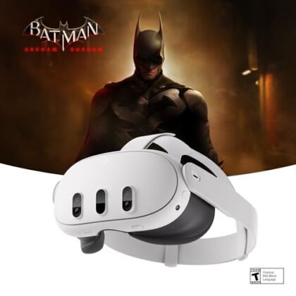 Meta Quest 3 512GB | Thirty Percent Sharper Resolution — 2X Graphical Processing Power — Play Without Wires — Get Batman: Arkham Shadow and a 3-Month Trial of Meta Horizon+ Included : Video Games