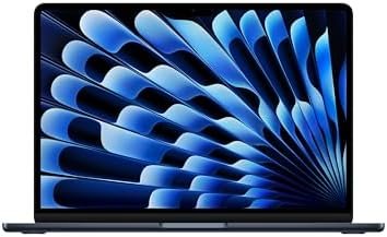 Apple 2025 MacBook Air 13-inch Laptop with M4 chip: Built for Apple Intelligence, 13.6-inch Liquid Retina Display, 16GB Unified Memory, 256GB SSD Storage, 12MP Center Stage Camera, Touch ID; Midnight : Electronics