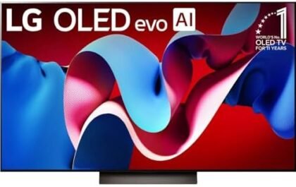 LG 77-Inch Class OLED evo C4 Series Smart TV 4K Processor Flat Screen with Magic Remote AI-Powered with Alexa Built-in (OLED77C4PUA, 2024) (Renewed) : Electronics