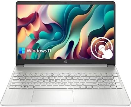 HP Pavilion 15.6" HD Touchscreen Anti-Glare Laptop, 16GB RAM, 1TB SSD Storage, Intel Core Processor up to 4.1GHz, Up to 11 Hours Long Battery Life, Type-C, HDMI, Windows 11 Home, Silver : Electronics