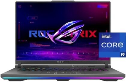 ASUS ROG Strix G16 (2024) Gaming Laptop, 16” 16:10 QHD 240Hz, GeForce RTX 4070, Intel® Core™ i9-14900HX, 32GB DDR5, 1TB PCIe SSD, Wi-Fi 6E, Windows 11 Pro, G614JIR-XS96 : Electronics