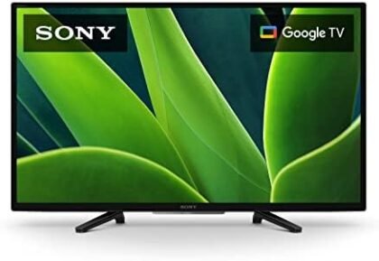 Sony 32 Inch 720p HD LED HDR TV W830K Series with Google TV and Google Assistant-2022 Model, Black : Electronics