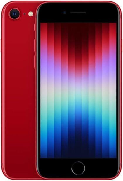 Apple iPhone SE 3rd Gen, 64GB, RED - Unlocked (Renewed) : Cell Phones & Accessories