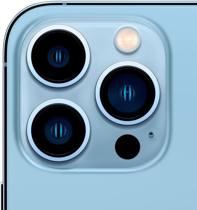 Apple iPhone 13 Pro Max, 512GB, Sierra Blue - Unlocked (Renewed) : Cell Phones & Accessories - Image 3
