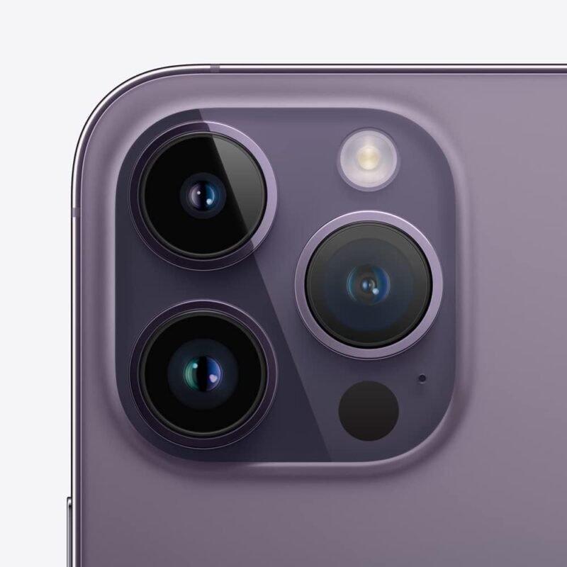 Apple iPhone 14 Pro Max, 256GB, Deep Purple - Unlocked (Renewed) : Cell Phones & Accessories - Image 9