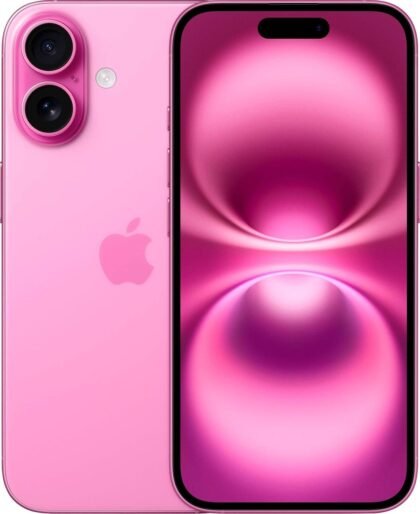 Apple iPhone 16, US Version, 128GB, Pink - Unlocked (Renewed) : Cell Phones & Accessories