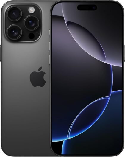 iPhone 16 Pro Max / 256GB / Black Titanium (SIM Free) : Cell Phones & Accessories