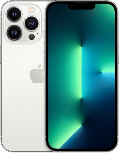 Apple iPhone 13 Pro, 128GB, Silver - Unlocked (Renewed) : Cell Phones & Accessories