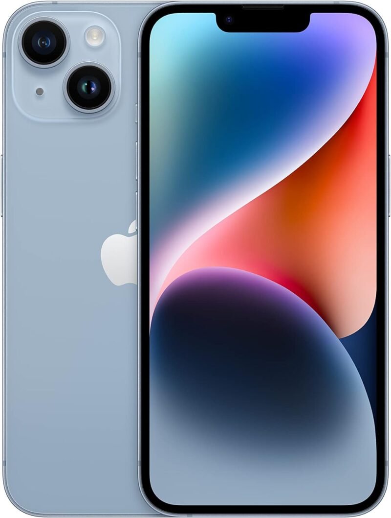 Apple iPhone 14, 128GB, Blue - Unlocked (Renewed Premium) : Cell Phones & Accessories - Image 5