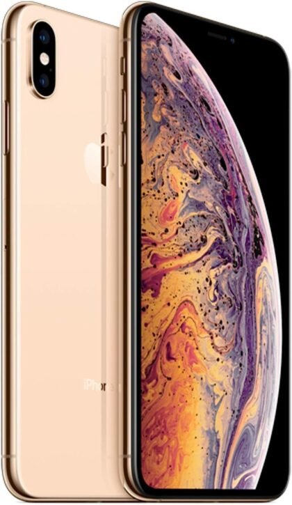 Apple iPhone XS Max, 64GB, Gold - Fully Unlocked (Renewed) : Cell Phones & Accessories